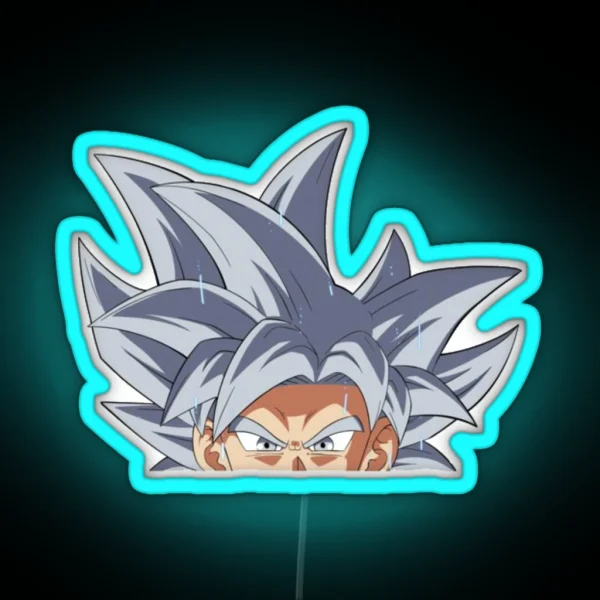 Ultra Instinct Peek RGB Neon Sign
