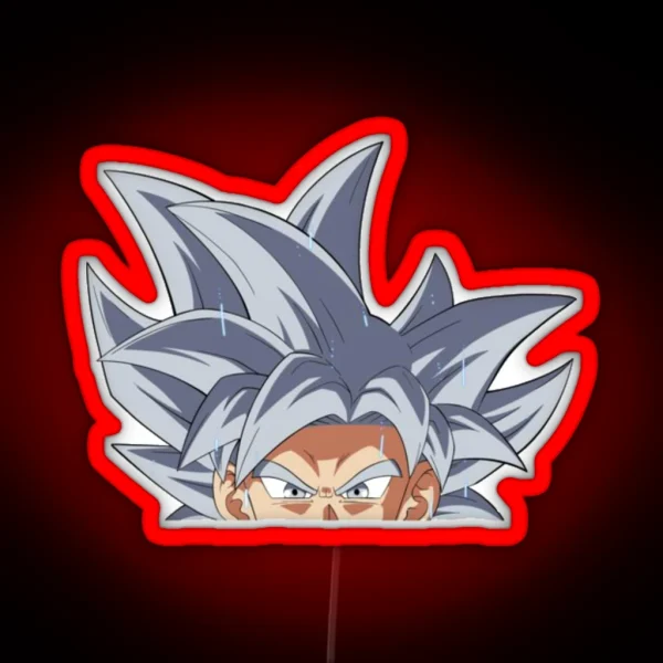 Ultra Instinct Peek RGB Neon Sign