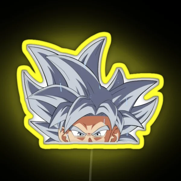 Ultra Instinct Peek RGB Neon Sign