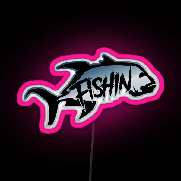 Ulua Fishin RGB Neon Sign