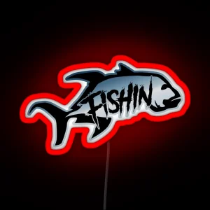 Ulua Fishin RGB Neon Sign