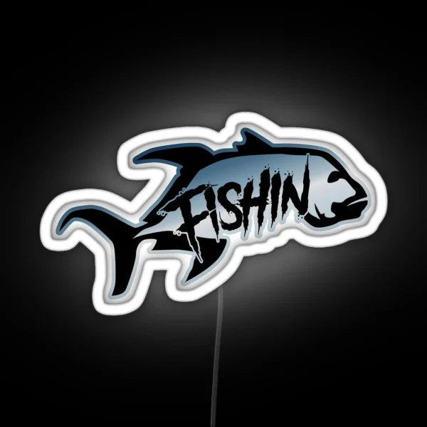 Ulua Fishin RGB Neon Sign