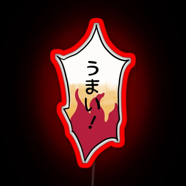 Umai Delicious RGB Neon Sign
