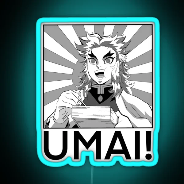 Umai Rising Sun RGB Neon Sign