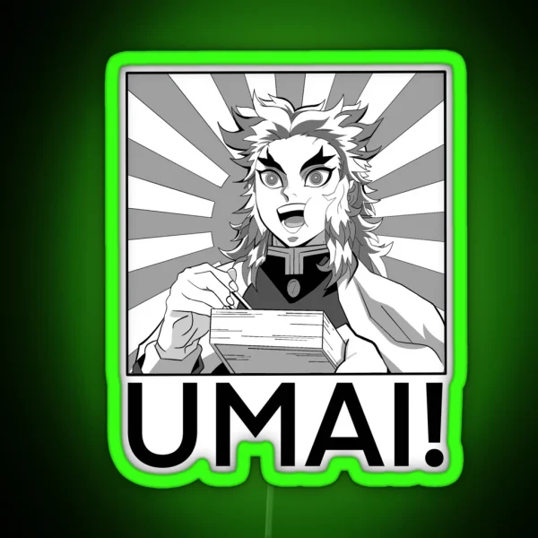 Umai Rising Sun RGB Neon Sign
