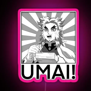 Umai Rising Sun RGB Neon Sign