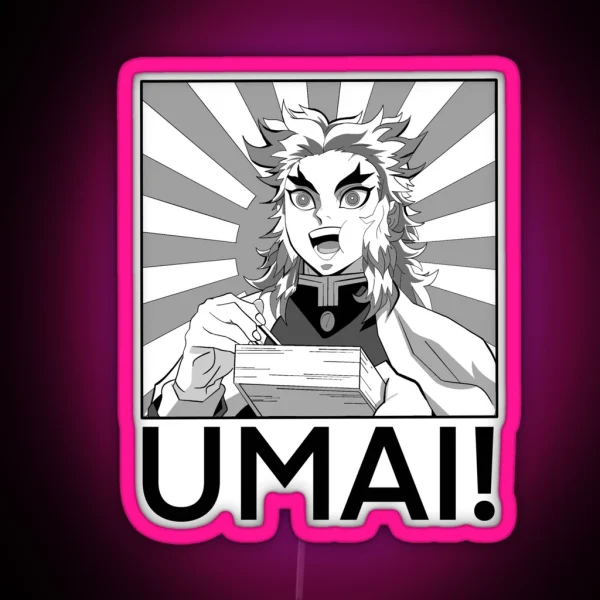 Umai Rising Sun RGB Neon Sign