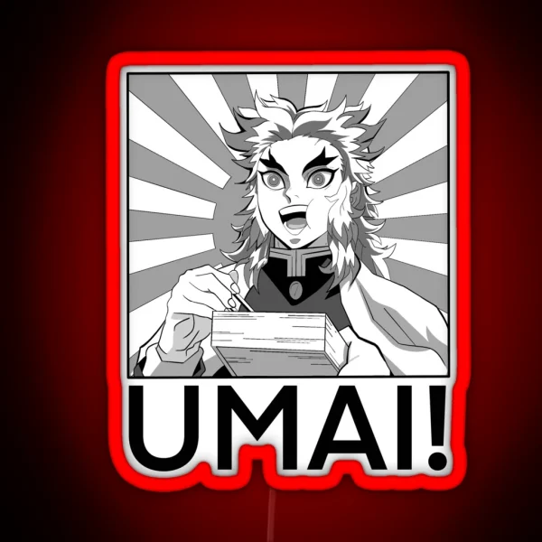 Umai Rising Sun RGB Neon Sign