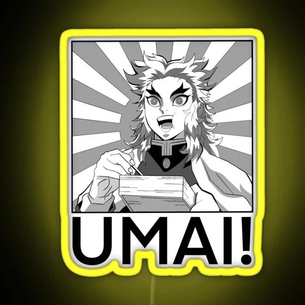 Umai Rising Sun RGB Neon Sign