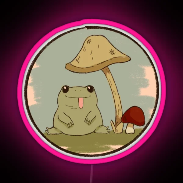 Umbrella Shroom RGB Neon Sign
