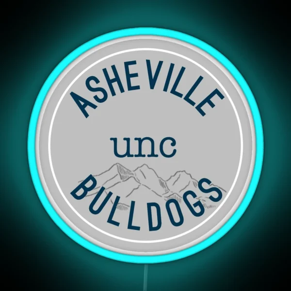 UNC Asheville Led RGB Neon Sign