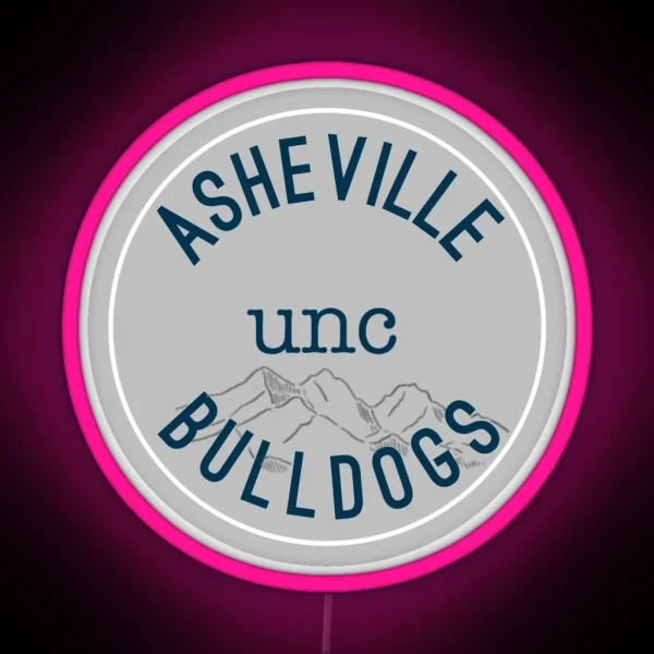 UNC Asheville Led RGB Neon Sign