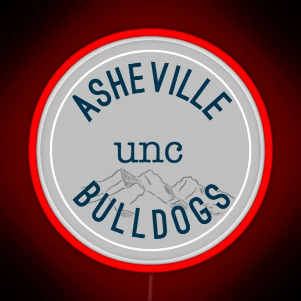 UNC Asheville Led RGB Neon Sign