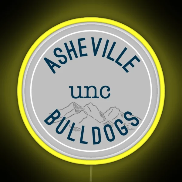 UNC Asheville Led RGB Neon Sign