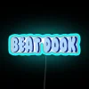 UNC Beat Duke LED neon sign in blue