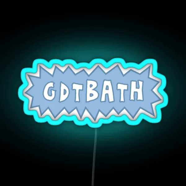 UNC Chapel Hill GDTBATH RGB Neon Sign