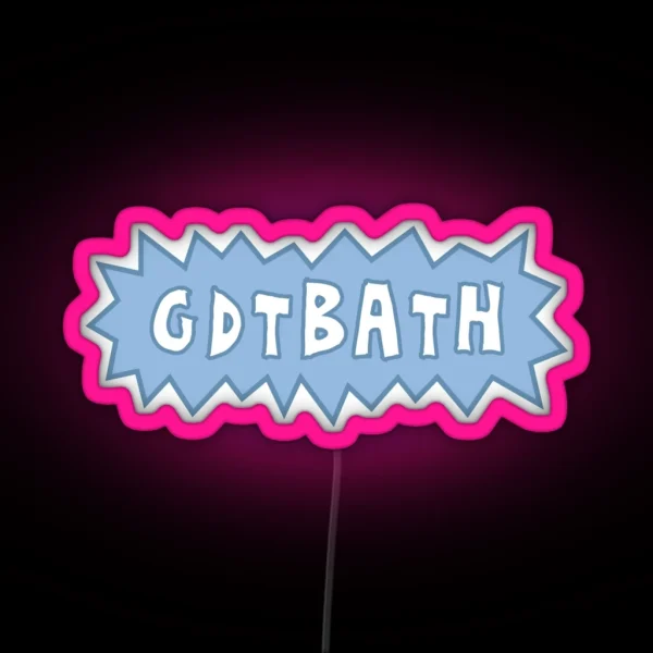 UNC Chapel Hill GDTBATH RGB Neon Sign