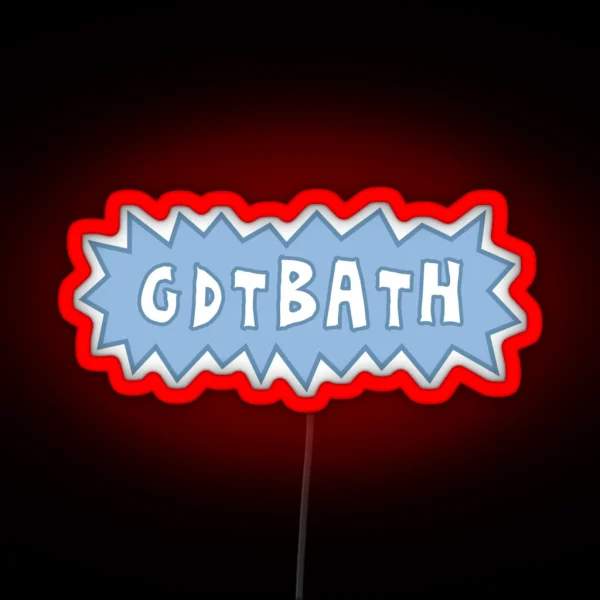 UNC Chapel Hill GDTBATH RGB Neon Sign