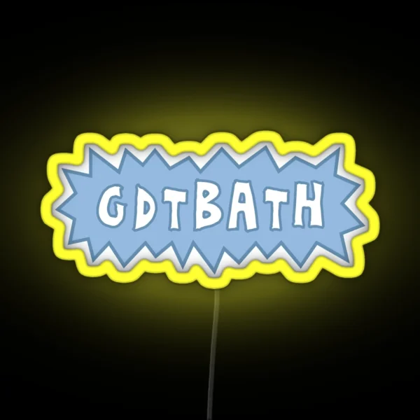 UNC Chapel Hill GDTBATH RGB Neon Sign