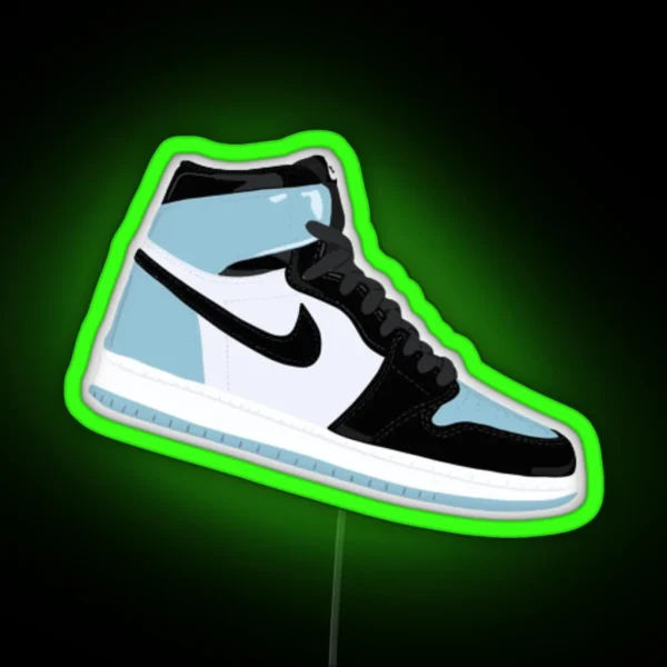 Unc Jordan 1 Led And Pin RGB Neon Sign