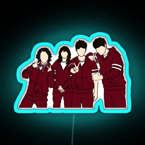 Uncanny Counter KDRAMA Eonni S Noodles Squad RGB Neon Sign