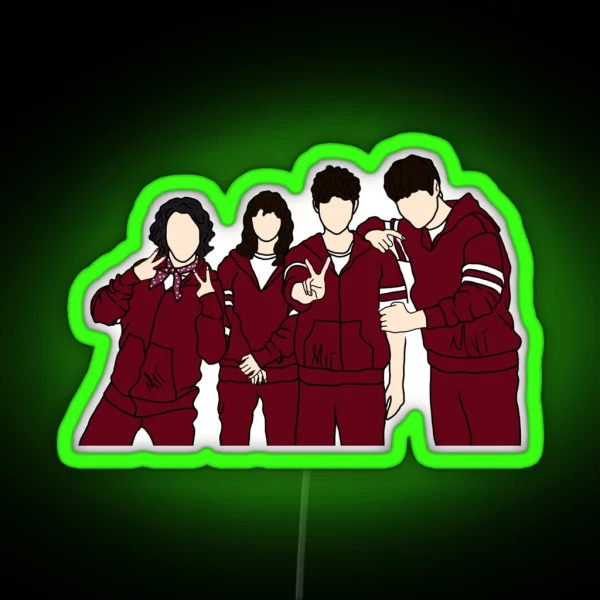 Uncanny Counter KDRAMA Eonni S Noodles Squad RGB Neon Sign