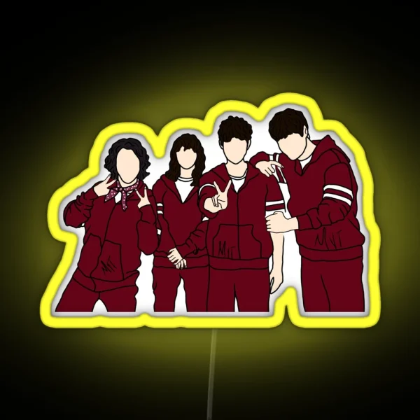 Uncanny Counter KDRAMA Eonni S Noodles Squad RGB Neon Sign
