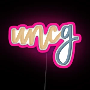 Uncg RGB Neon Sign