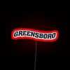 UNCG University of North Carolina at Greensboro RGB neon sign