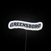 University of North Carolina at Greensboro neon sign, UNCG logo