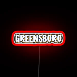 UNCG University Of North Carolina Greensboro RGB Neon Sign