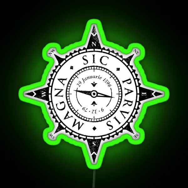 Uncharted Adventure Black RGB Neon Sign