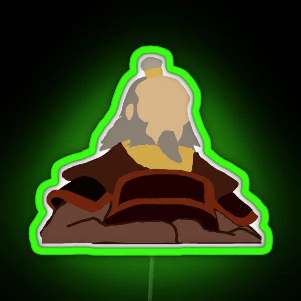 Uncle Iroh ATLA RGB Neon Sign