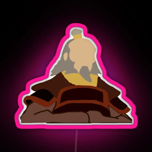 Uncle Iroh ATLA RGB Neon Sign