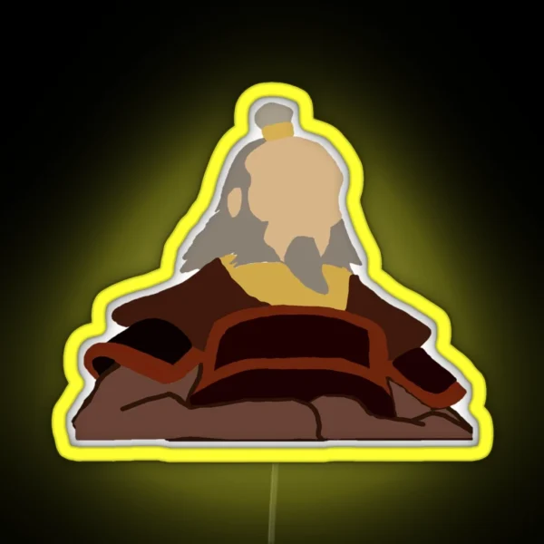 Uncle Iroh ATLA RGB Neon Sign