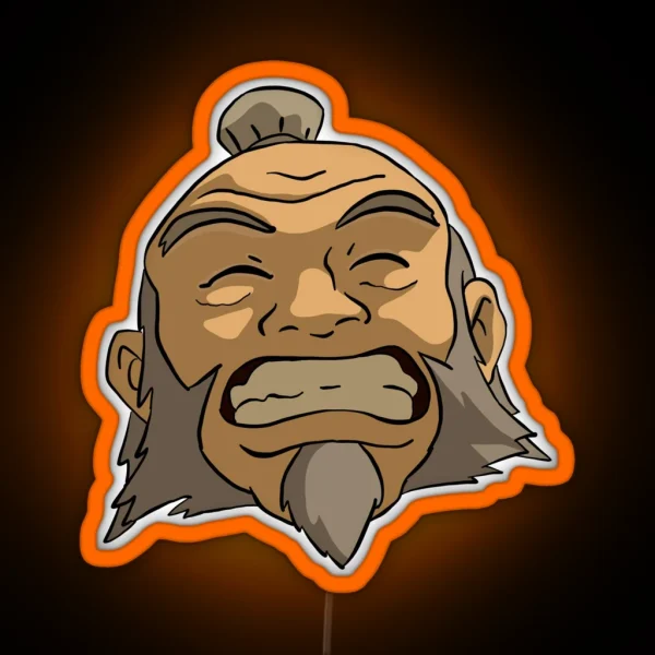 Uncle Iroh RGB Neon Sign