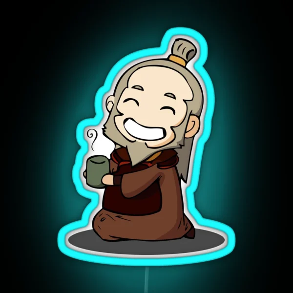 Uncle Iroh RGB Neon Sign