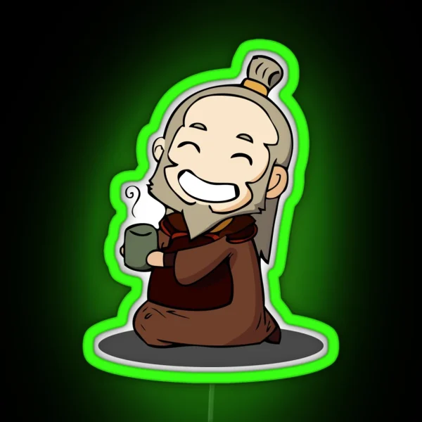 Uncle Iroh RGB Neon Sign