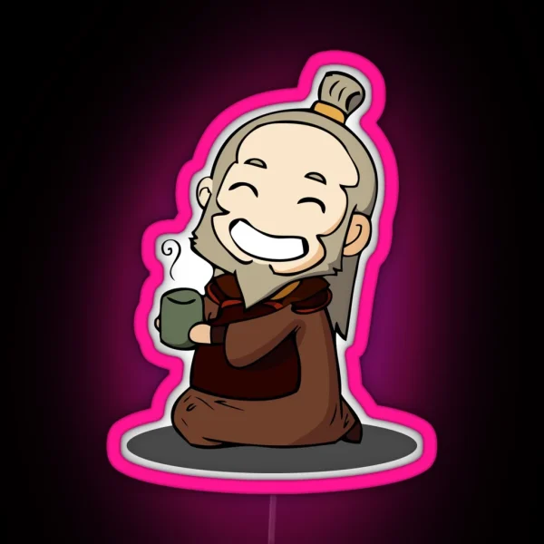 Uncle Iroh RGB Neon Sign