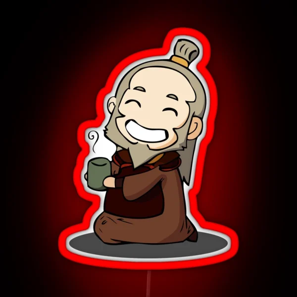 Uncle Iroh RGB Neon Sign