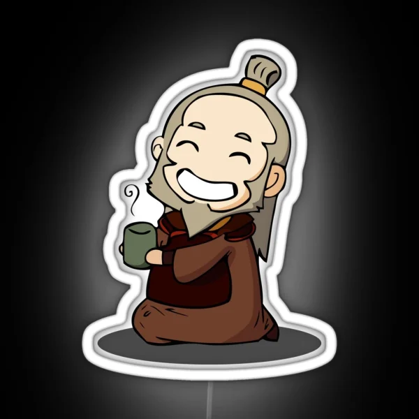Uncle Iroh RGB Neon Sign