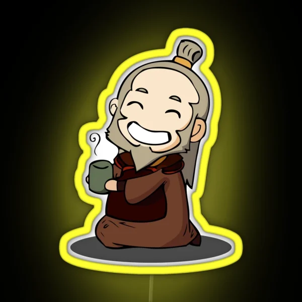 Uncle Iroh RGB Neon Sign