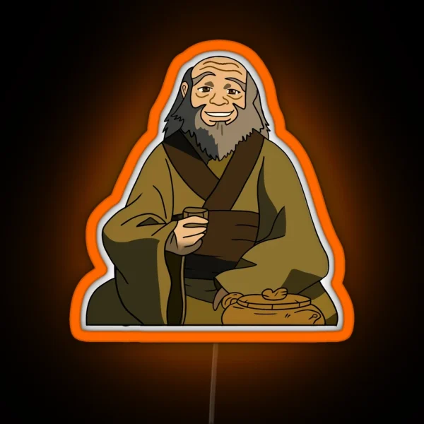 Uncle Iroh RGB Neon Sign