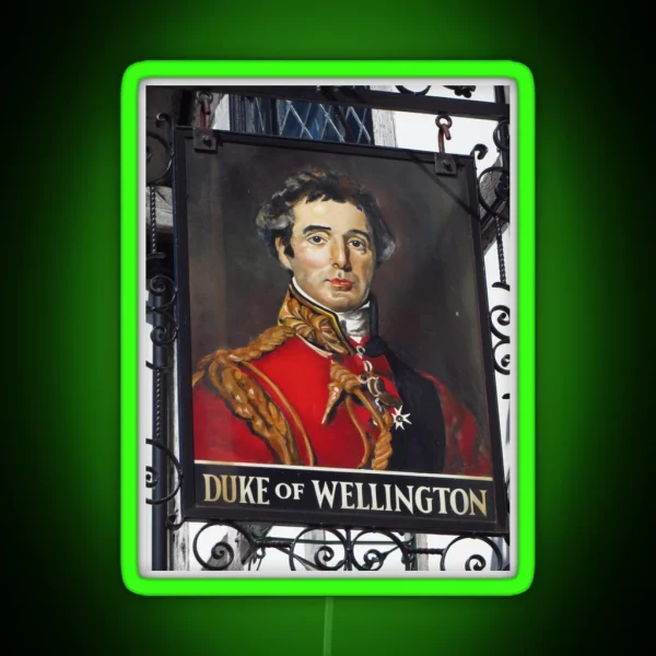 Undefeated The Duke Of Wellington RGB Neon Sign