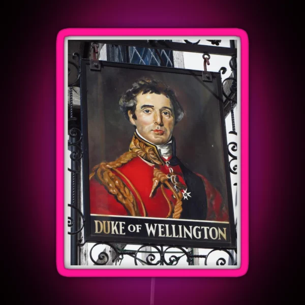 Undefeated The Duke Of Wellington RGB Neon Sign