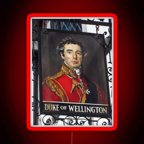 Undefeated The Duke Of Wellington RGB Neon Sign