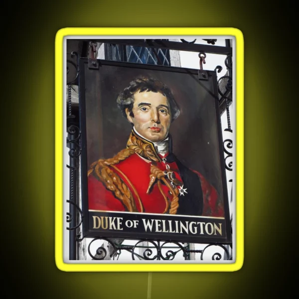 Undefeated The Duke Of Wellington RGB Neon Sign