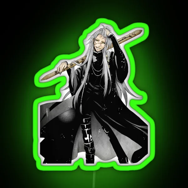 Undertaker Black Butler RGB Neon Sign