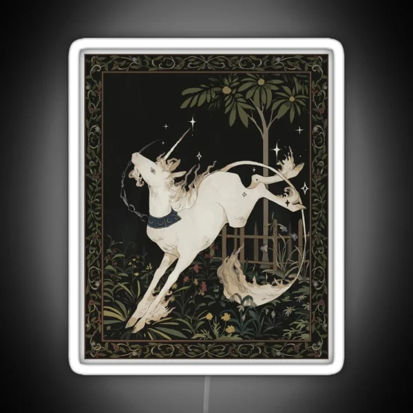 Unicorn Out Of Captivity RGB Neon Sign