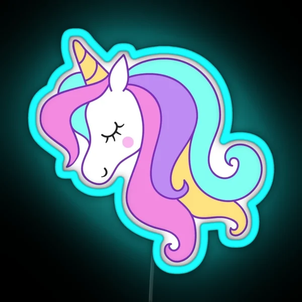 Unicorn RGB Neon Sign
